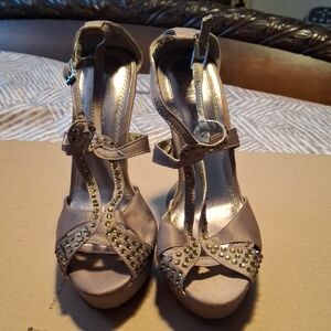 Chic Studded Women's Heels